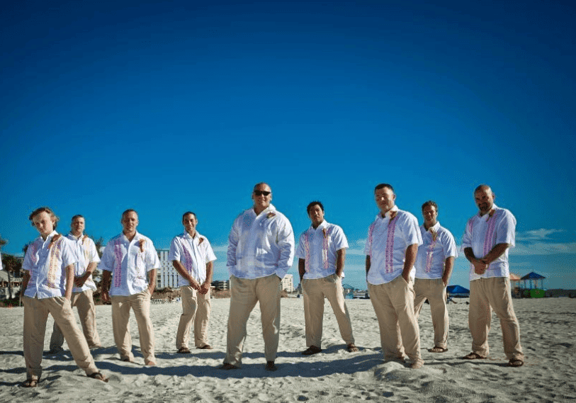Ideal Men’s Beach Wedding Look