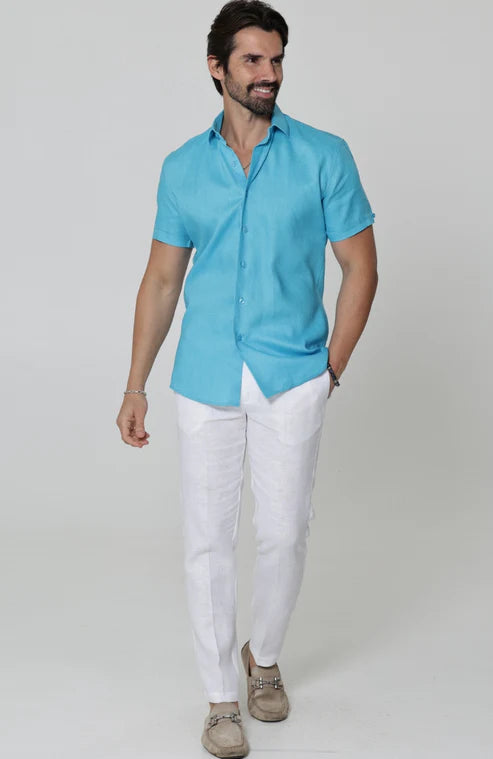 Bradford Premium Linen Shirt Men
