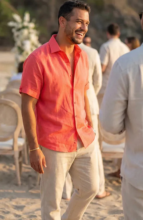 Bradford Premium Linen Shirt Men
