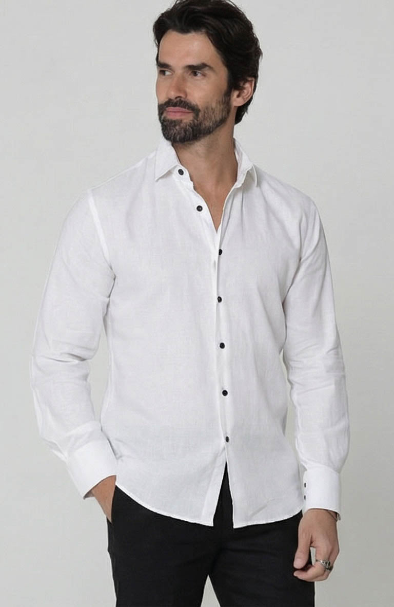 Bradford Groom Shirt with Black Verona Pants