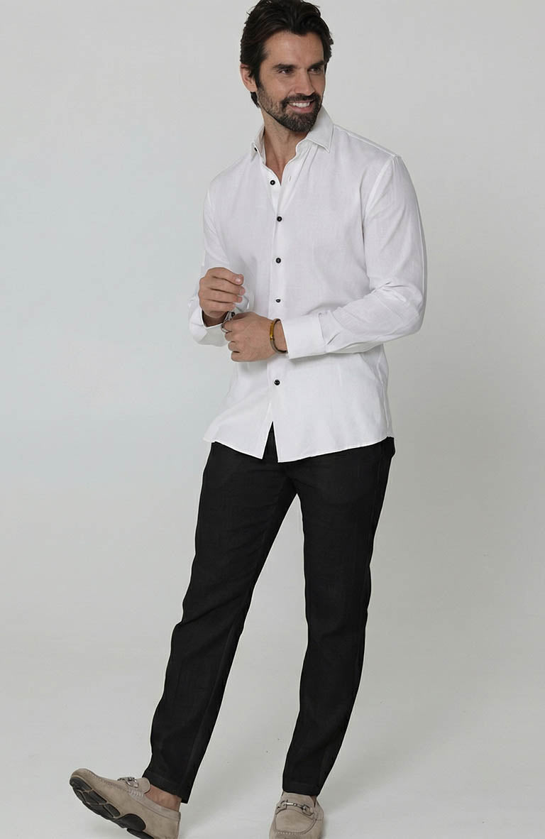 Bradford Groom Shirt with Black Verona Pants