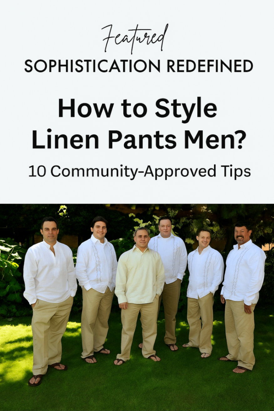 How to Style Linen Pants Men? 10 Community-Approved Tips