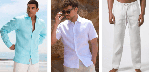 The Complete Guide to Men’s Linen Beachwear for Hot Summer Days