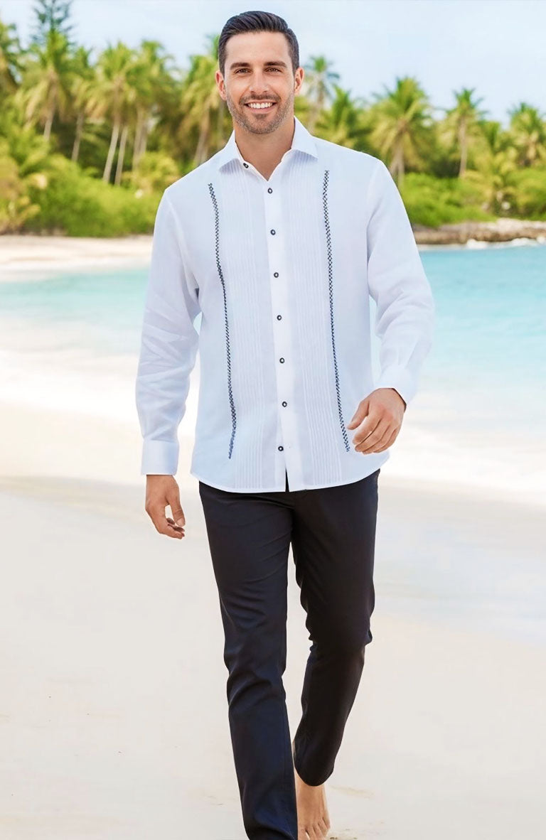 Guayabera Embroidery Deep Dive: Thread Colors, Patterns, Symbolism & Custom Design