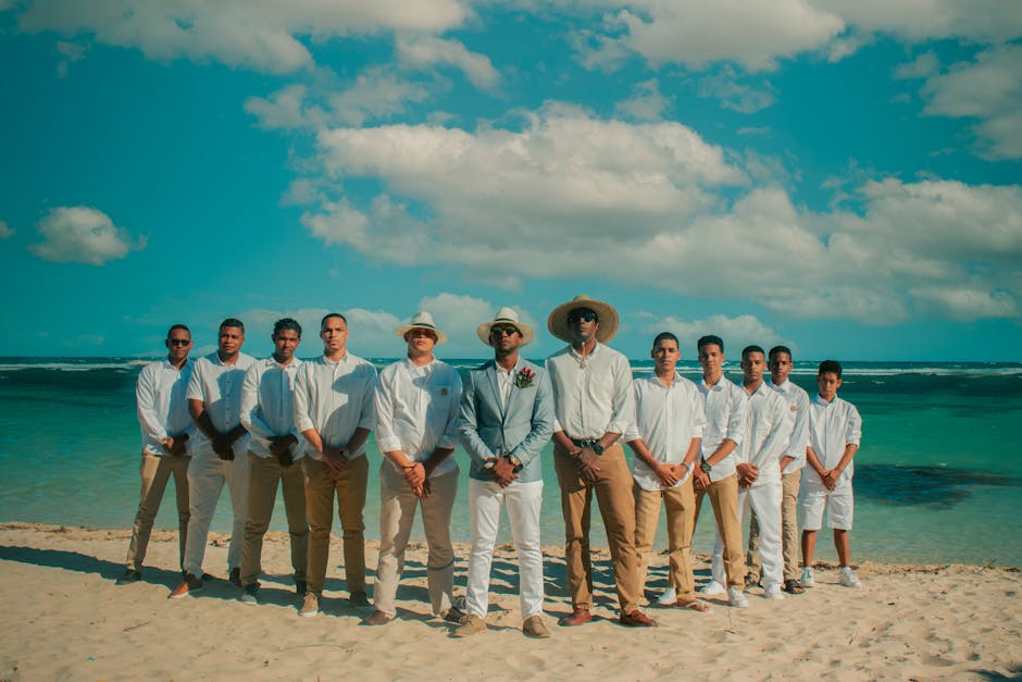 Groom’s Guide: Perfect Beach Wedding Shirts for Men