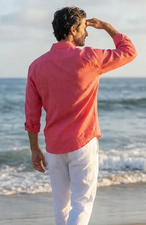 Bradford Premium Linen Shirt Men