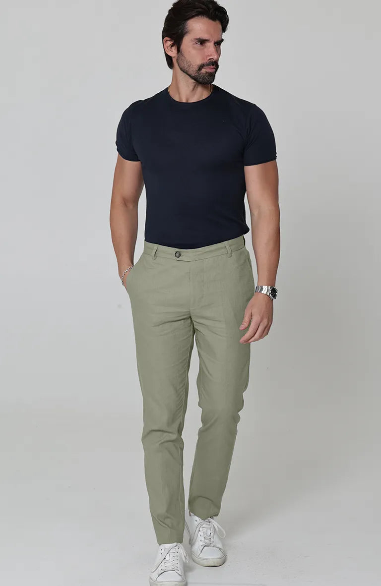 Sage Verona Linen Pants