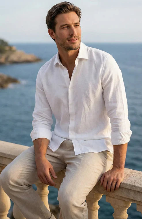 Bradford Premium Linen Shirt Men